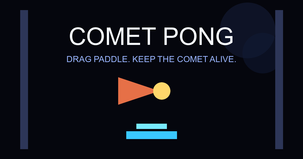 Comet Pong
